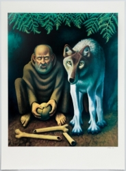 St. Francis and the Wolf